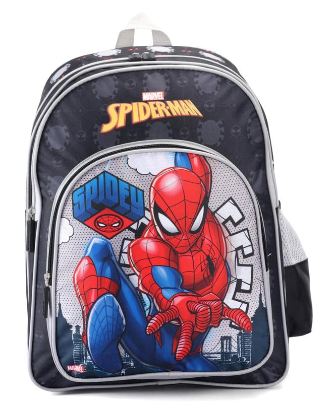 STRIDERS Spiderman School Bag Inspire Learning With Spider-Man's Style (Multicolor)