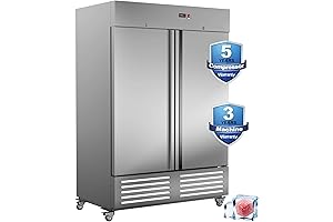 Commercial Freezer 2 Door Upright Freezer