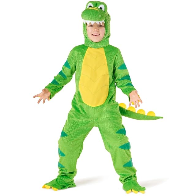 Morph Disfraz Dinosaurio Niño, Disfraz Prehistorico Halloween, 3-4 años