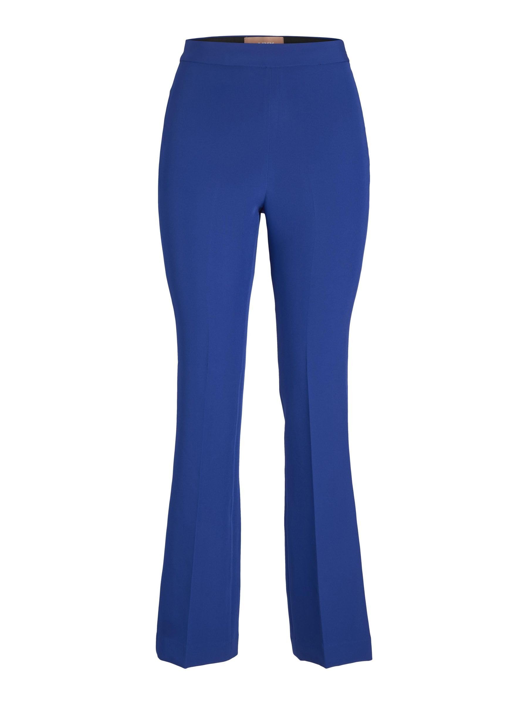 JJXX JXMynte Slim Flared Female Trousers, Sodalite Blue, XS