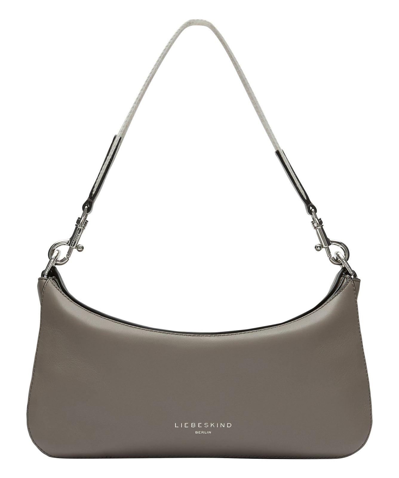 LIEBESKIND BERLIN Leather Alessa 3 Kodiaq Shoulder Bag Wood taupe
