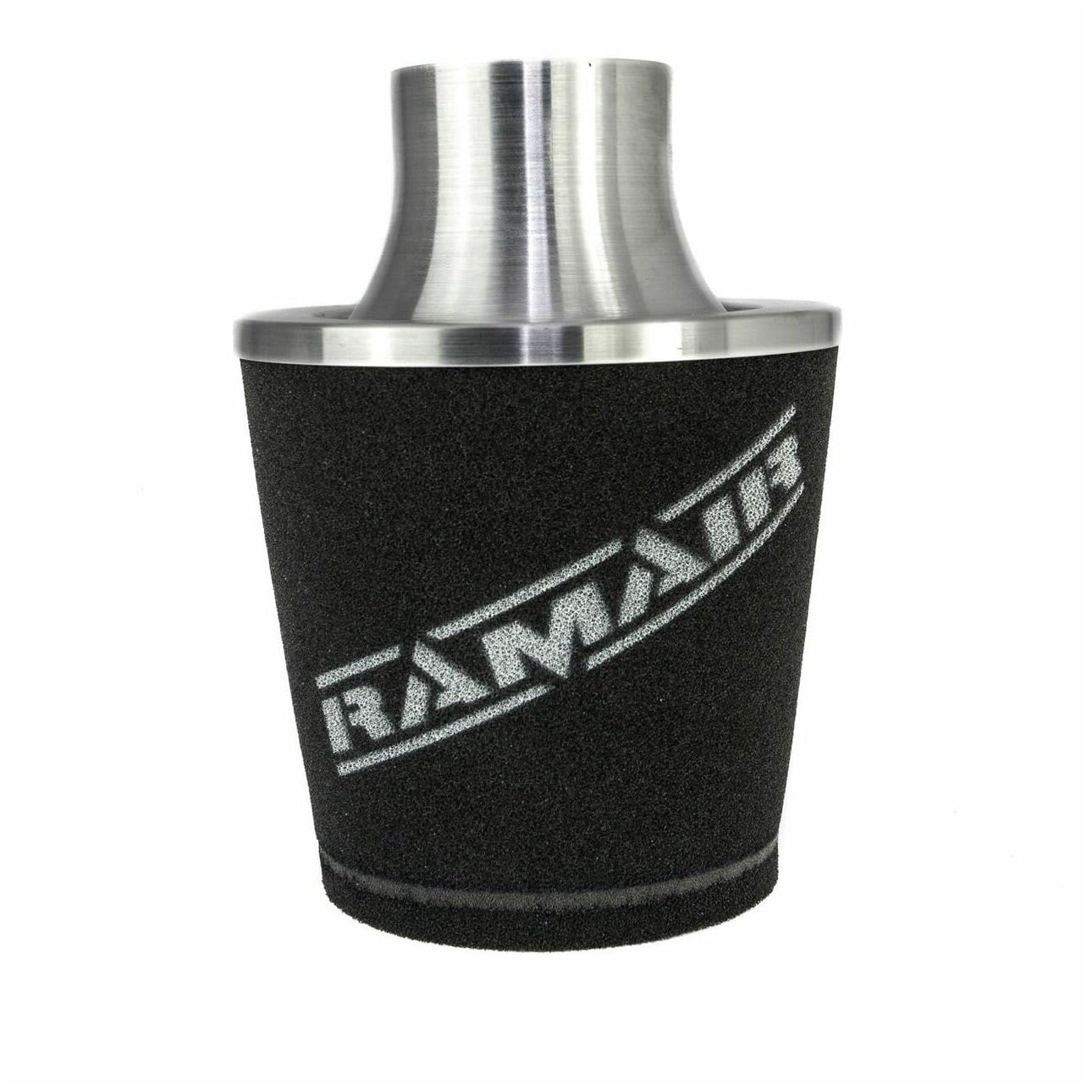 Ramair uniwersalny filtr powietrza 70 mm od szyi aluminiowy wlot srebrny