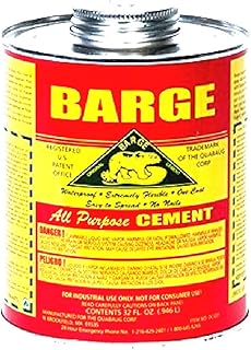 Barge All-Purpose Cement Rubber Leather Shoe Waterproof Glue 1 Qt (O.946 L) (32 Ounces)