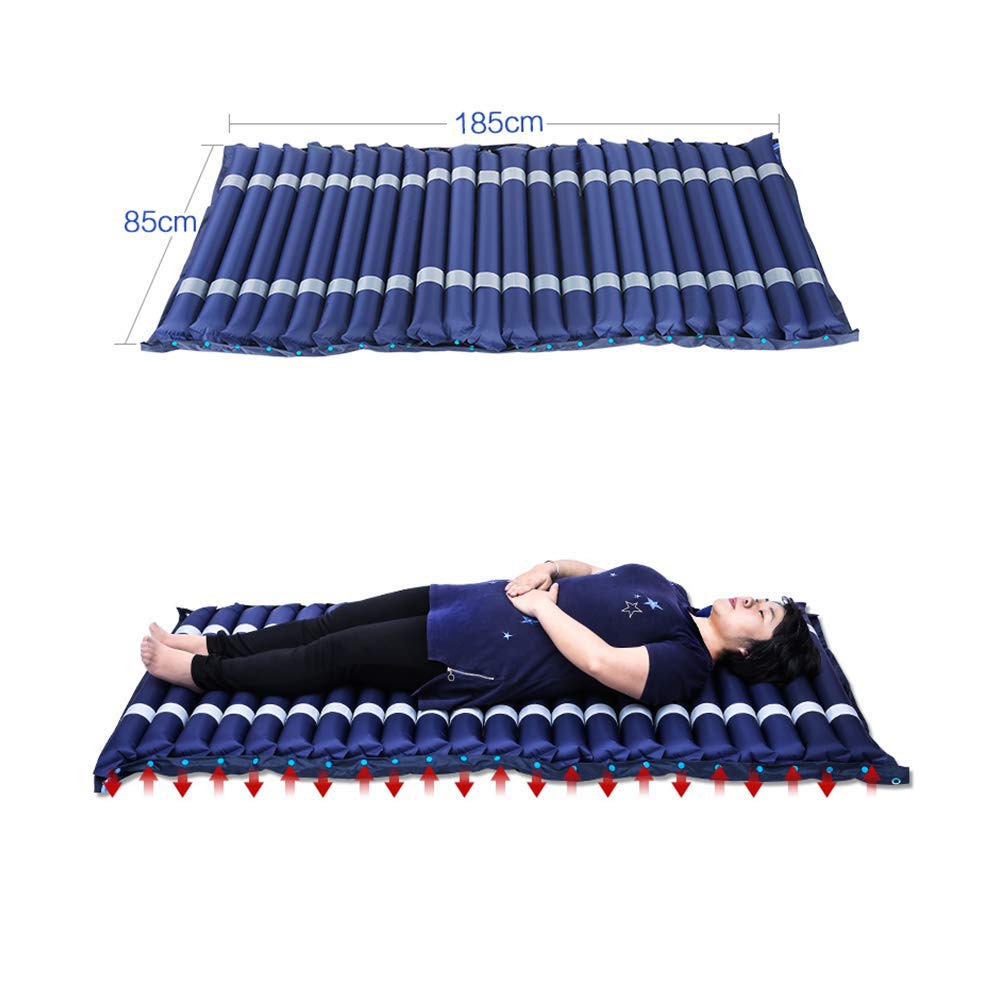 Colchón de presión alterna - Air Topper Pad para Alivio de úlceras por presión y úlceras por presión - Incluye Sistema de Bomba eléctrica