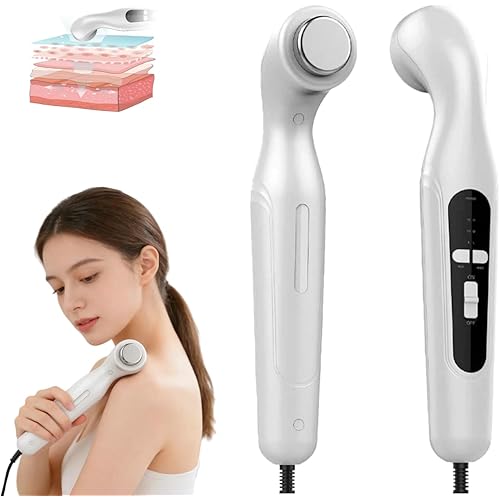 Aimery Portable Ultrasound Machine Device Handheld Massagers,Ultrasound Therapy Machine Body Massager Accessories,Ultrasound Machine for Physical Therapy for Home Use