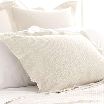 Annie Selke Pine Cone Hill Petite Trellis Matelasse Sham
