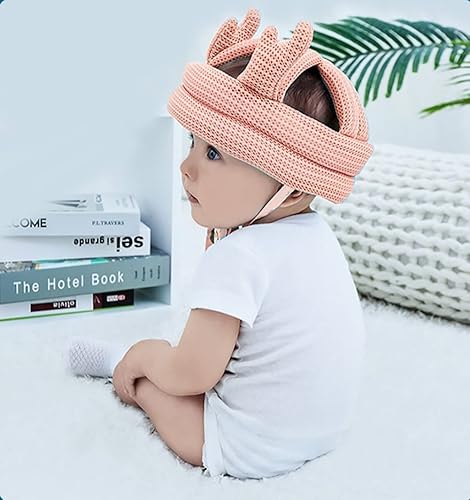 Lindo casco de seguridad para bebés, niños y niños pequeños, sombrero de protección de la cabeza para niños, sombrero de protección de cabeza para