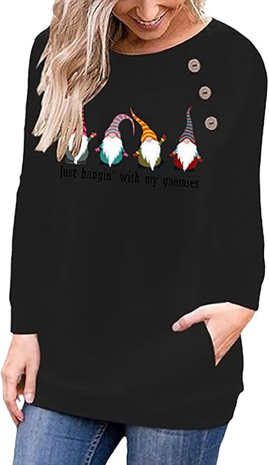 Long Sleeve Casual Loose Fit Blouse 