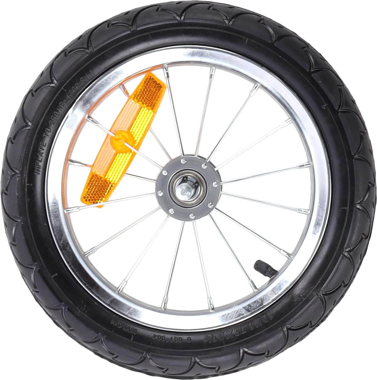 Roue de Rechange pour Remorque de Vélo Romero - Noir