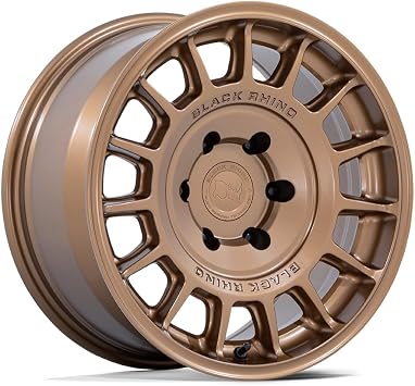 سبائك وحيد القرن السوداء الصلبة VOLL 15X7 5X100 4.59 15 مم برونزي غير لامع - BR015ZX15705115