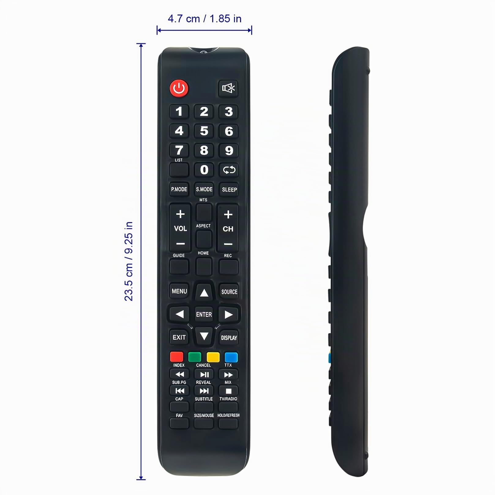 ALLIMITY Telecomando Universale Per TV Akai, Nordmende, Grunkel, Milectric E Inves, Modelli Selezionati