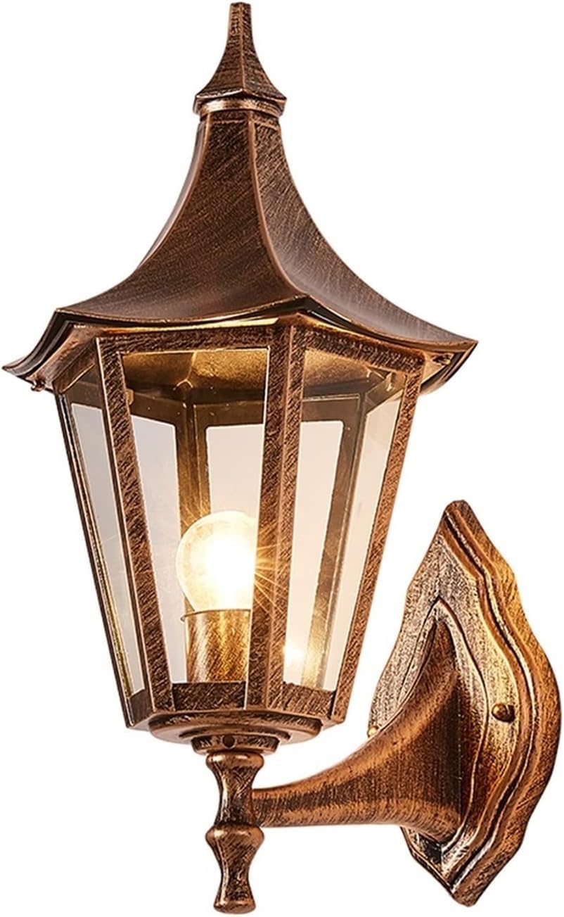 Applique murale extérieure lanterne en aluminium antirouille luminaire étanche IP65 pour l'allée