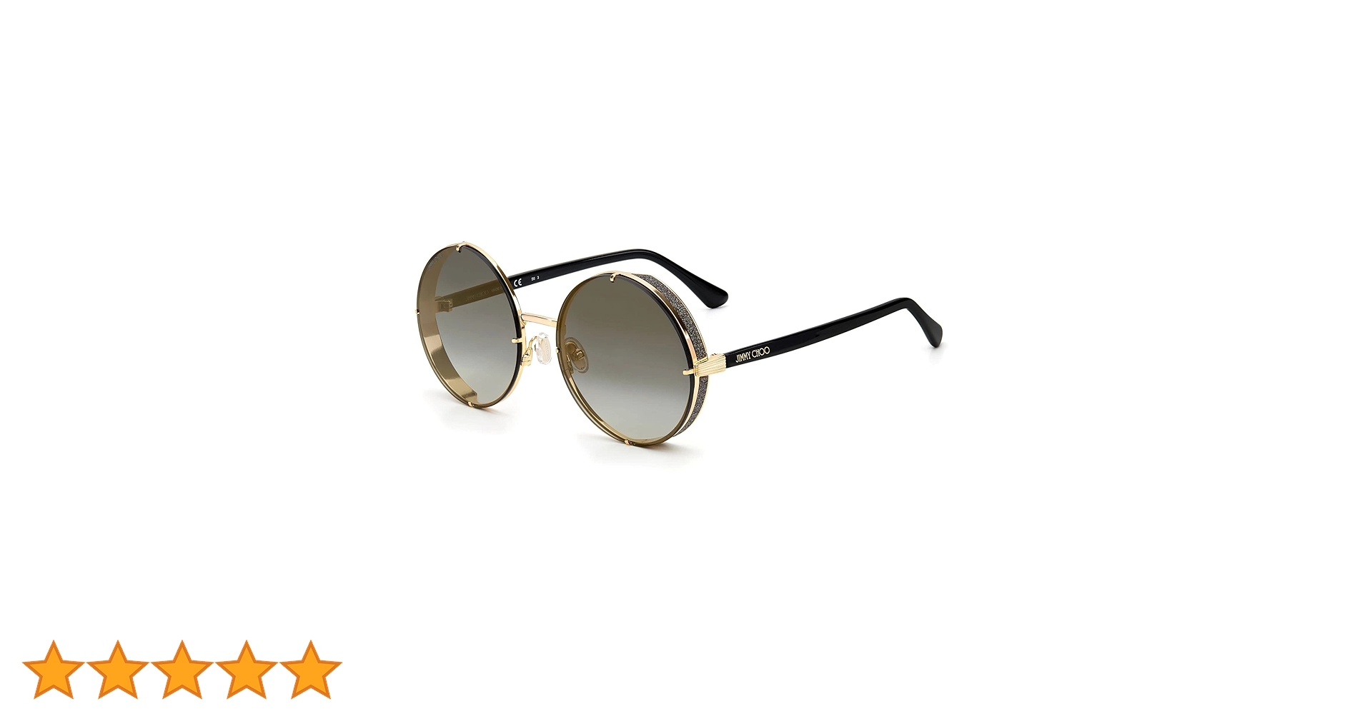 Amazon | Jimmy Choo LILO/S RHL ゴールド/ブラック LILO/S