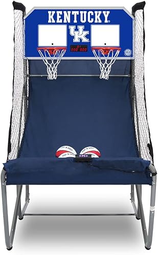 Miniatura 19 de Pop-A-Shot - Home Dual Shot with NCAA Graphics l Sensor Scoring l 16 Game Modes l 7 Balls l Foldable Storage l for All NCAA Fans