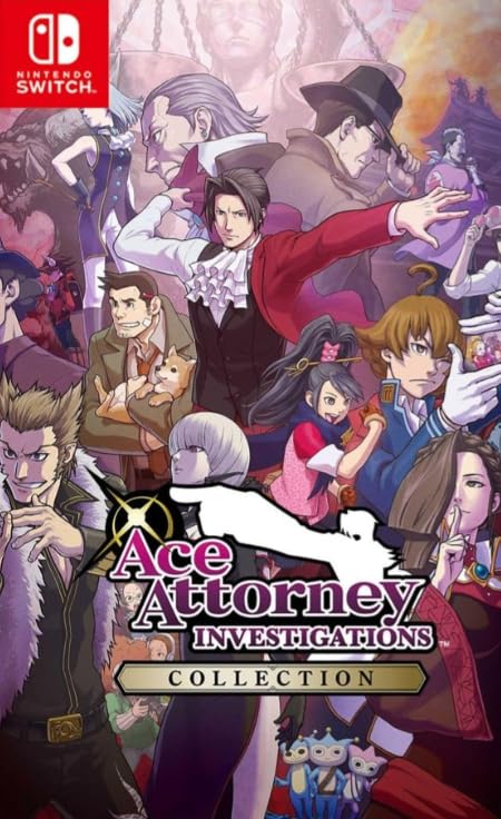 Nintendo Switch Ace Attorney Investigations Collection Amazon.com: Ace Attorney Investigations Collection - Compatible