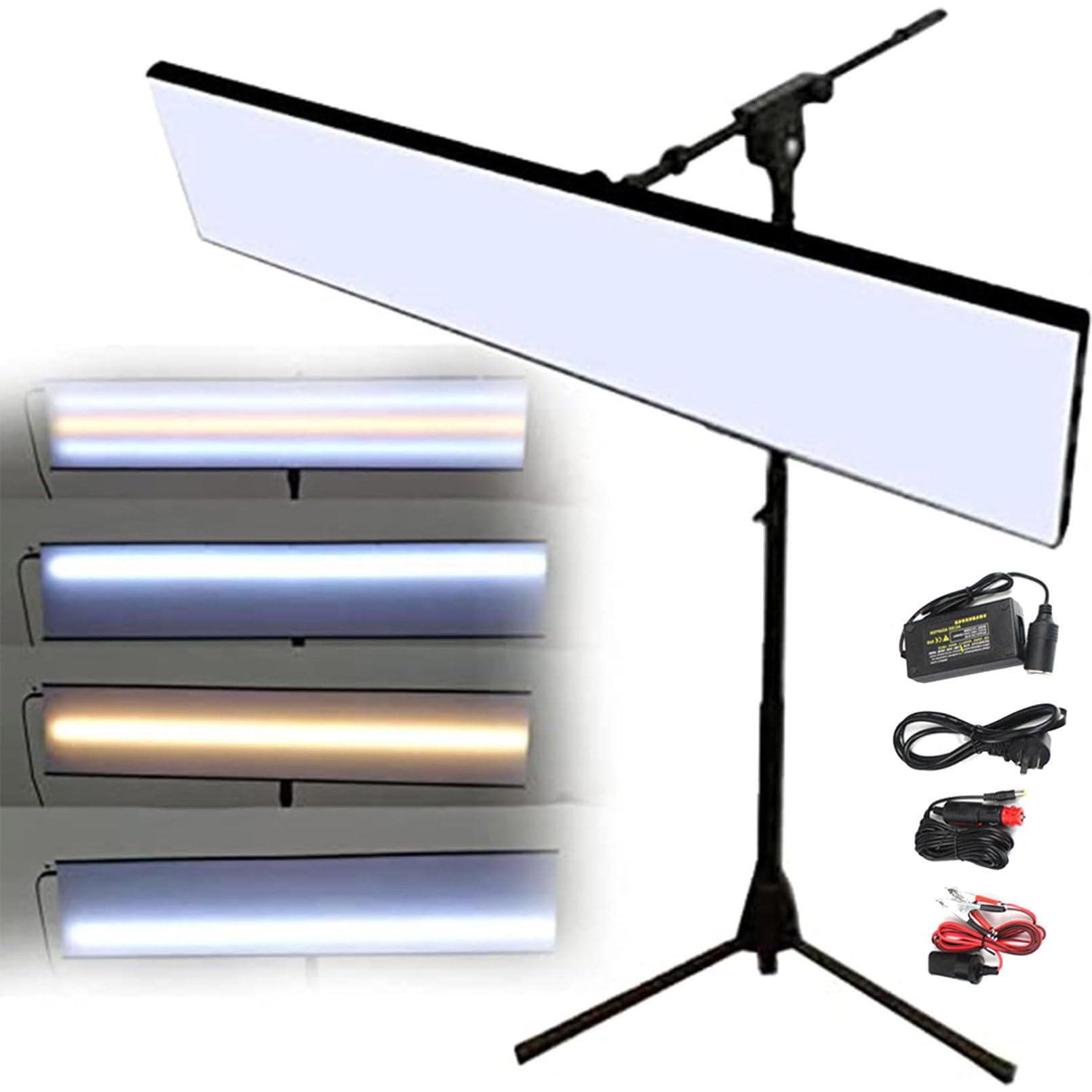Luce di rilevamento riparazione fossa auto, luce di riconoscimento ammaccature, strumenti di riparazione rilevatore di ammaccature, senza bordo riflettente vernice, trova ammaccature/ammaccature più