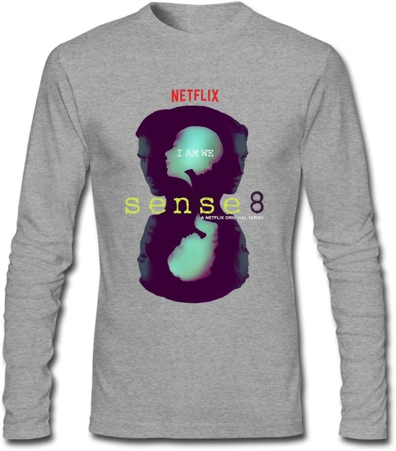 OWKJ Men's Sense8 Logo Long Sleeve T-shirt S ColorName