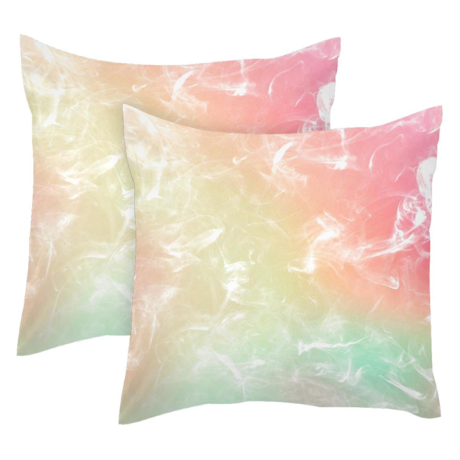 Housses de coussin Noël 40x40 cm lot de 2 taies décoratives pour lit et canapé
