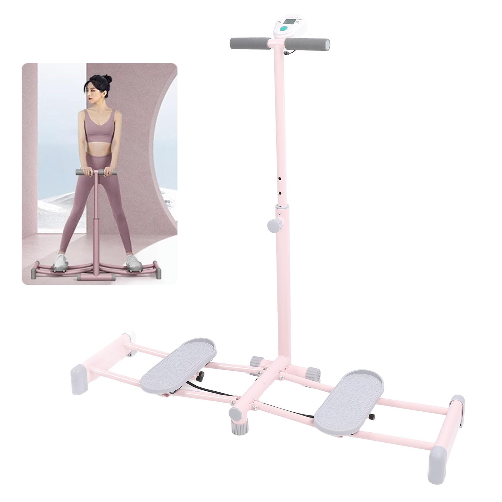 Hip Shaper Trainer-Maschine, Muskeltraining, 600 MAh, Bein-Ski-Übungsgerät, Kalorien, Zeiterfassung, Starke Belastung, Genaue Zählung für Heim-Fitnessstudio