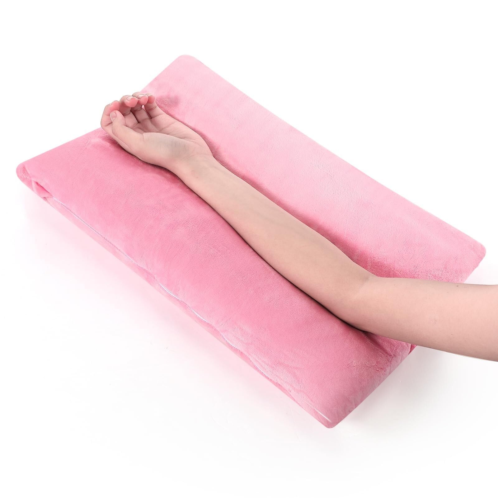 XIOVGRIOKK Adult arm pillow to relieve postoperative fracture pain; soft and comfortable support for leg injuries(Pink)