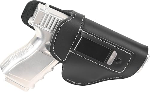 Miniatura 2 de RLSOCO Funda de cuero para pistolas compactas y pistolas pequeñas similares de 0354in compatible con Taurus G2 G3 S SW Bodyguard MP Shield de 0354in