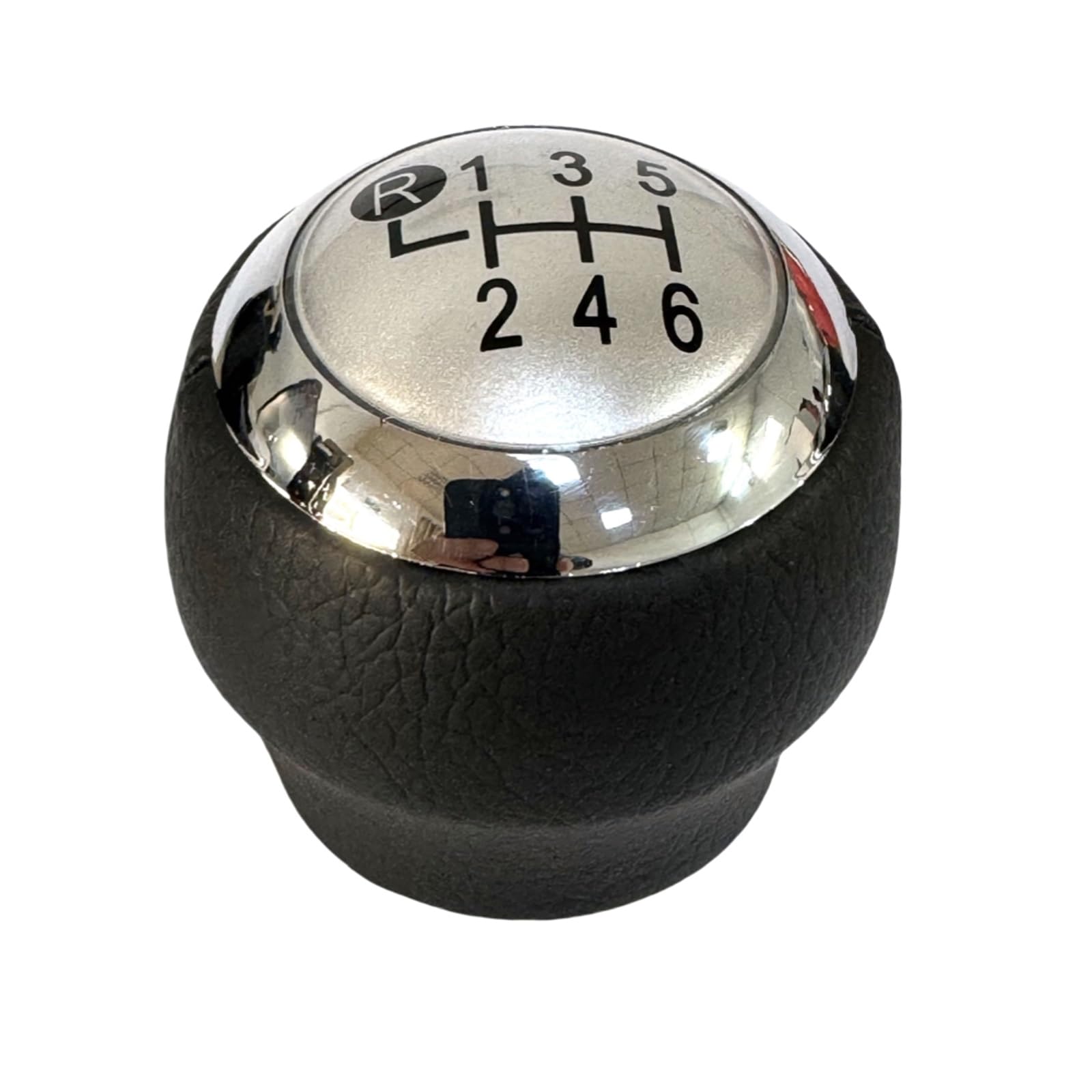 Lvgvzttgkm Silver 6 Speed Knob Only Gear Shift Knob Manual For Toyota For Corolla Verso Auris Aygo For Rav4 Avensis For Yaris 5-Speed / 6-Speed Performance Stylish Gear Shifter 1X Shift