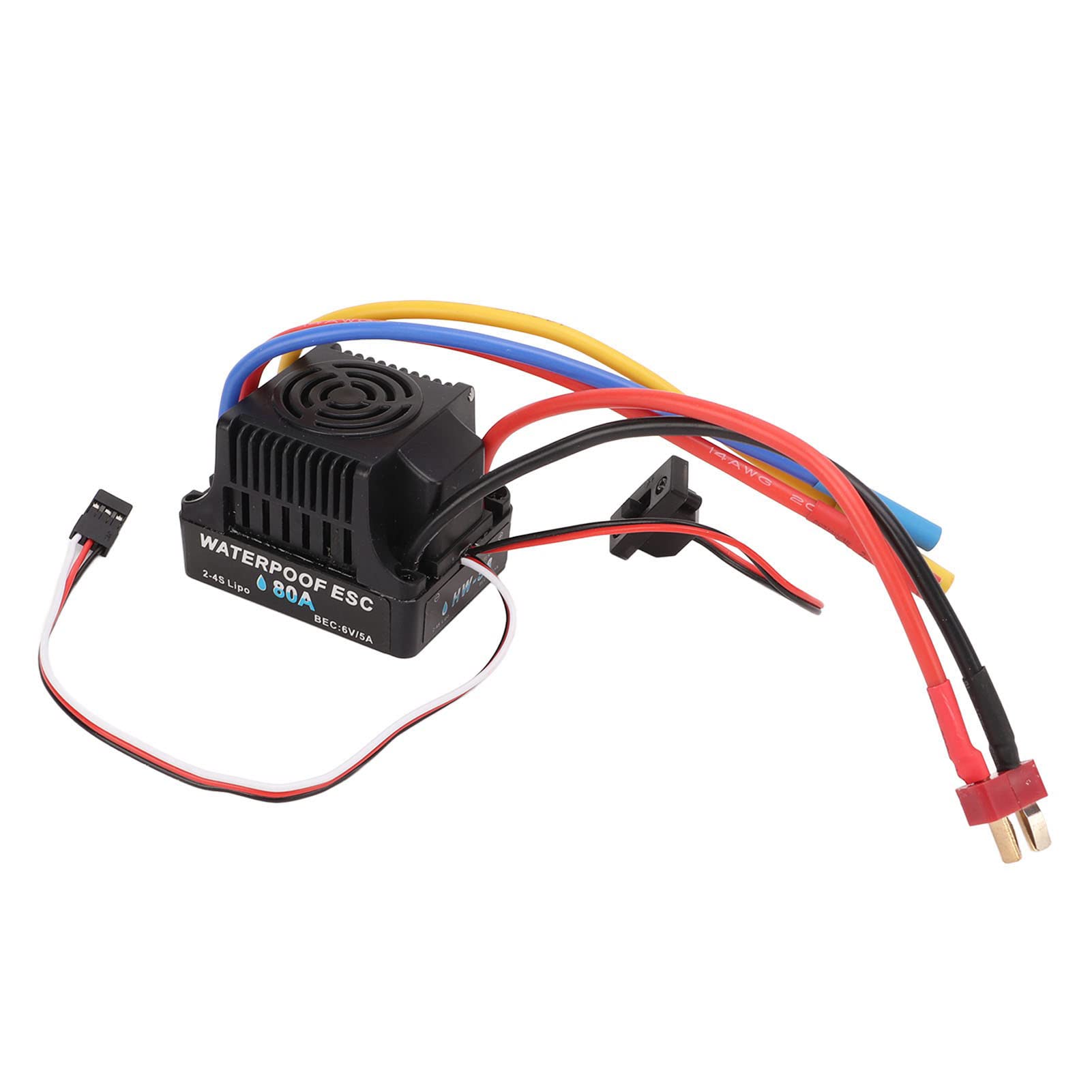 Zestaw bezszczotkowego silnika ESC 3300KV Bezszczotkowy silnik długa linia 80A ESC 30kg Zestaw serwo Combo dla 1/8 dla 1/10 RC Car