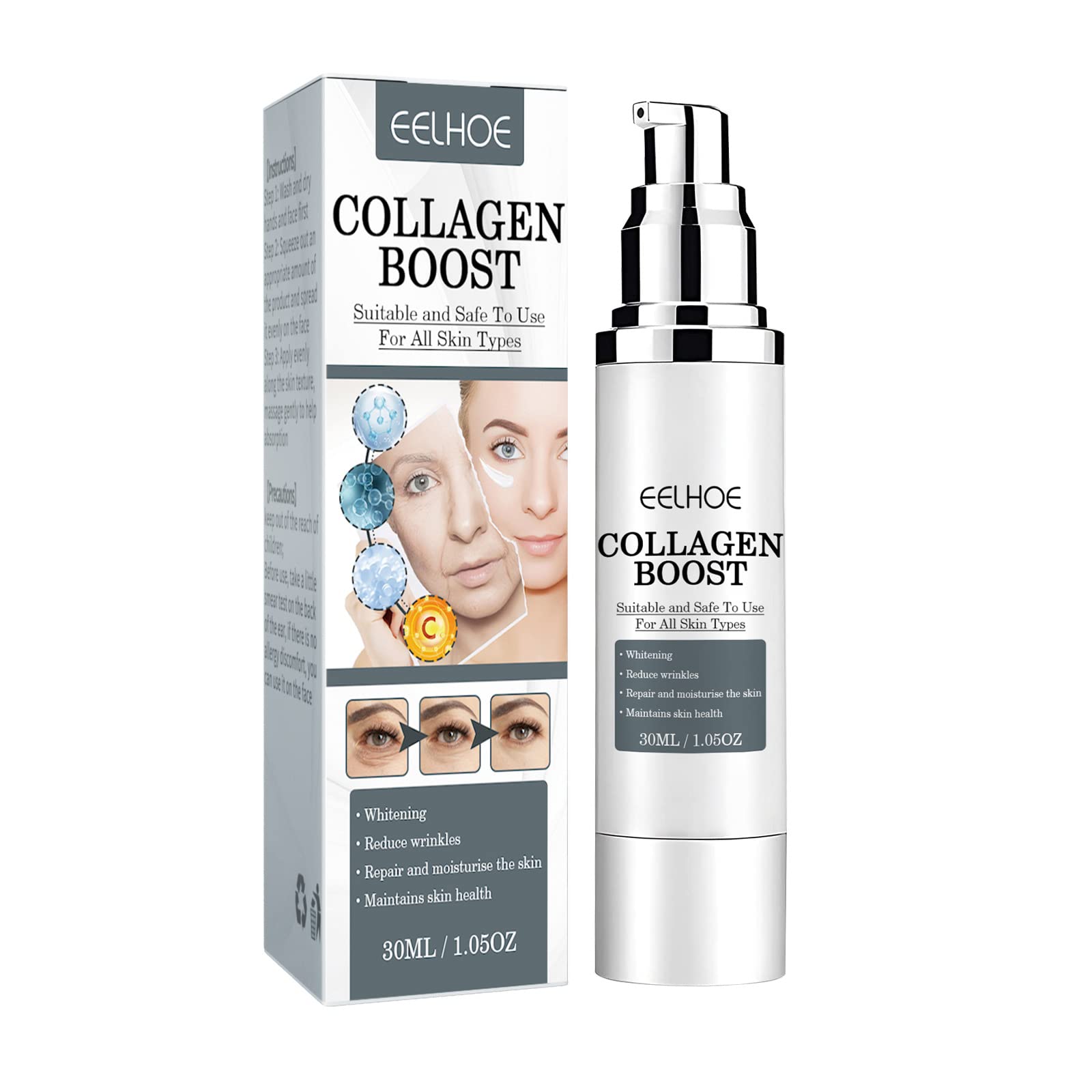 1pcs Deep Wrinkle Serum - Wrinkle Cream for Face - Anti Wrinkle Serum - Face Serum for Women - collagen protein for Wrinkles,