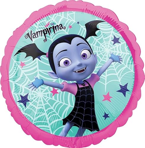 Miniatura 3 de Vampirina Party Supplies - Ramo de globos de 4 cumpleaños, kit de decoración de 15 piezas