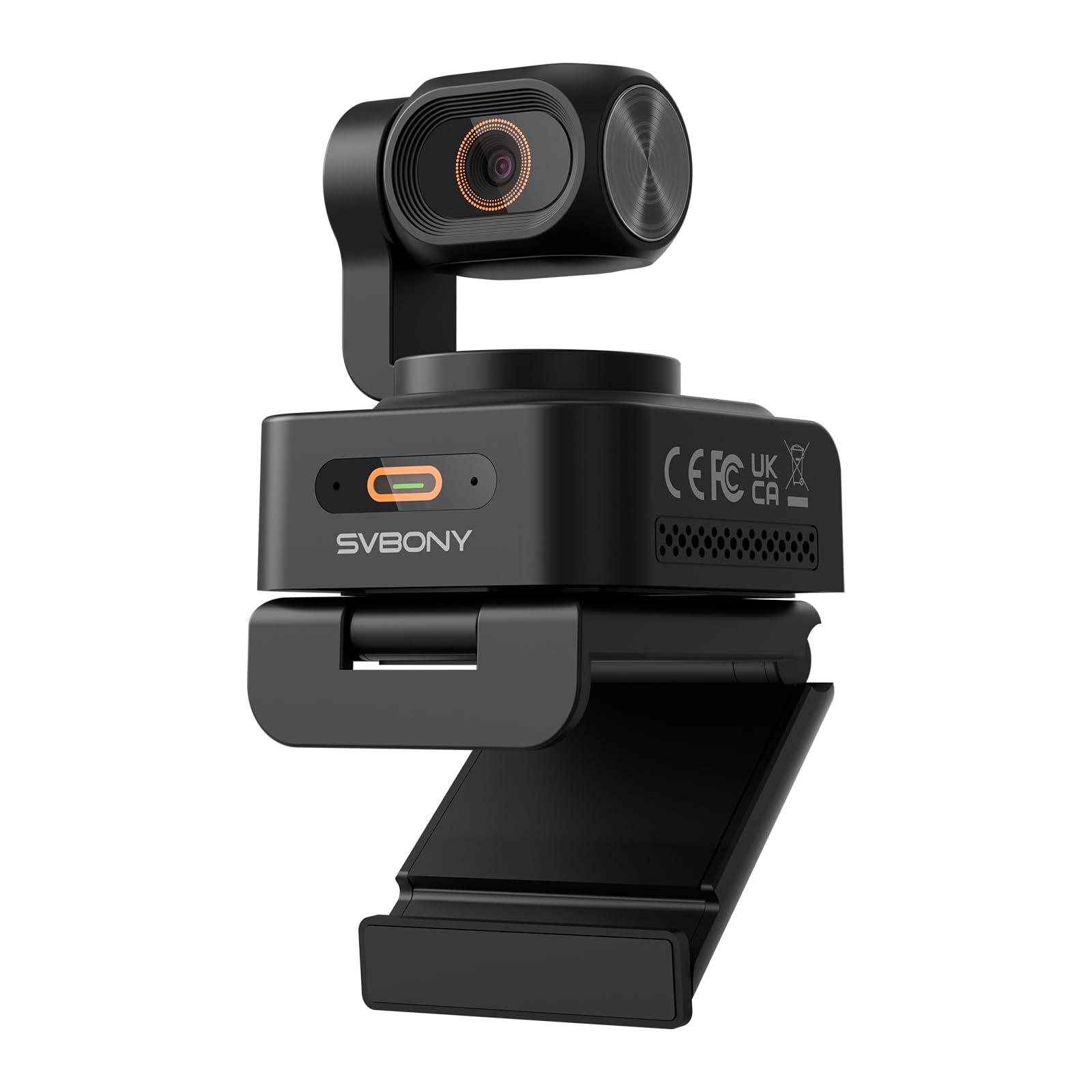 SVBONY SVN W2 4K Webcam: IA Seguimiento, 1/2" Sensor, PTZ Dual, HDR, Micrófono IA Antirruido, Gestos, Autoenfoque, para Trabajo Híbrido y Contenido