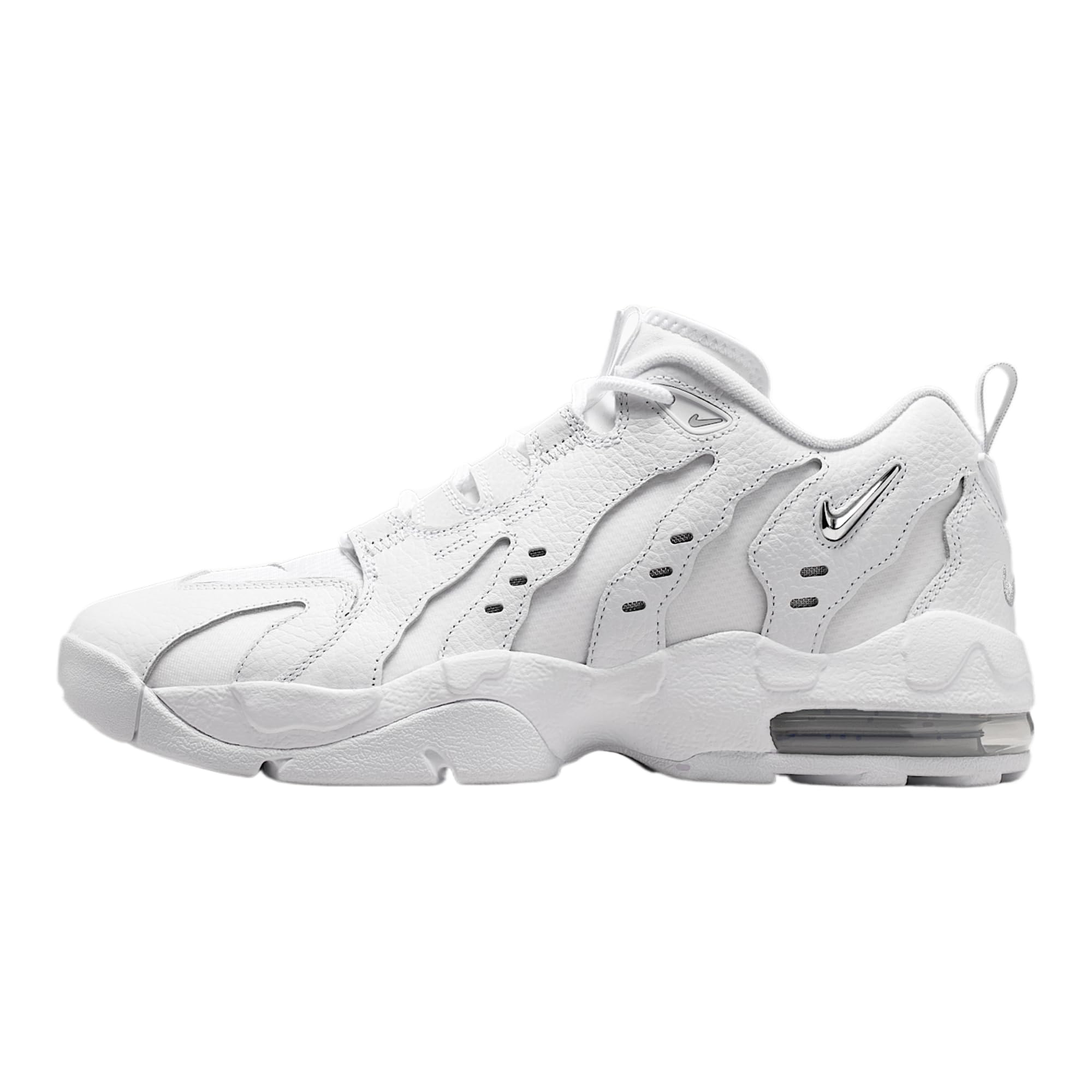 Air DT Max '96 Low Men's Shoes (White/White/Light Smoke Grey/Metallic Silver)