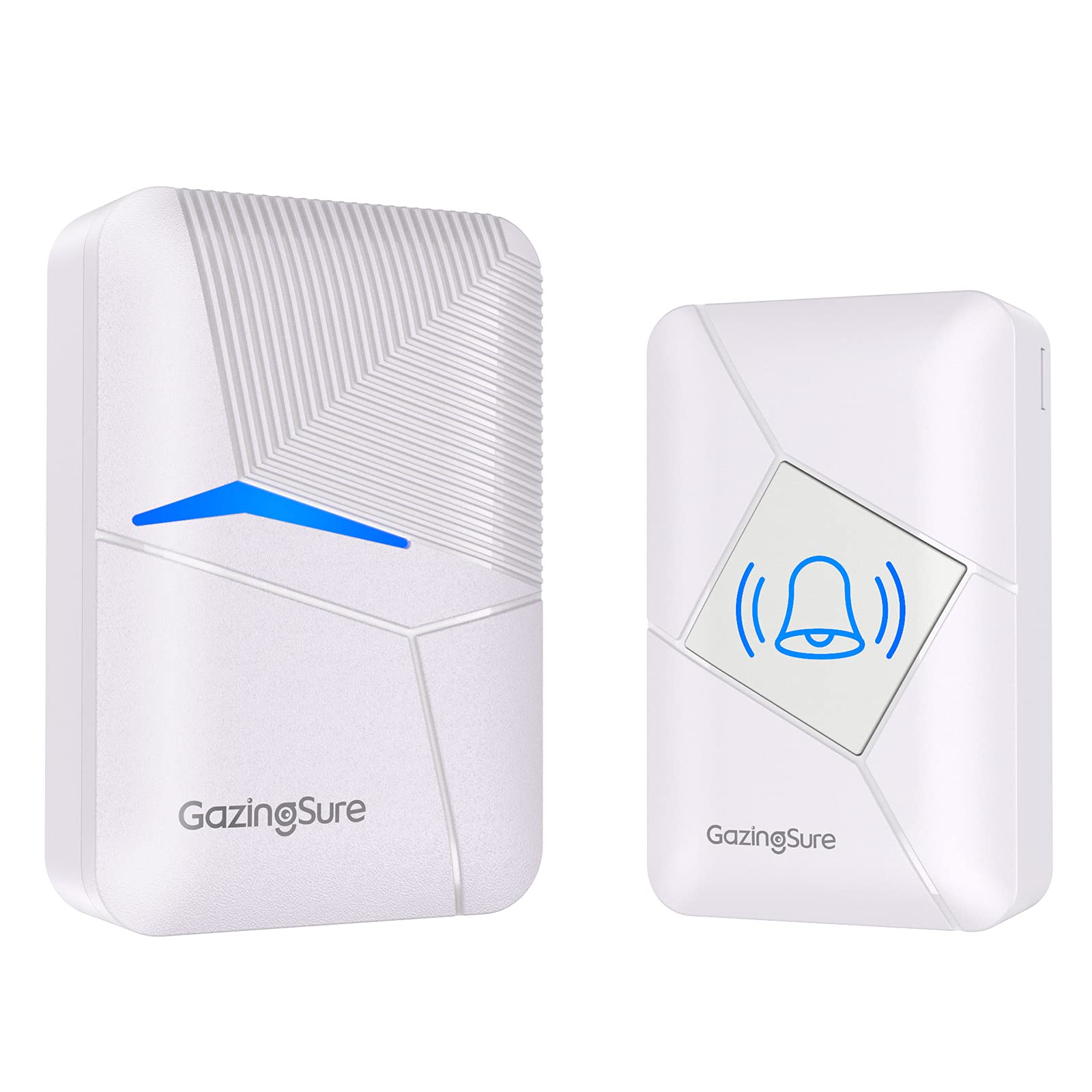 Amazon.co.jp: ワイヤレスチャイム GazingSure 玄関チャイム 457M無線 