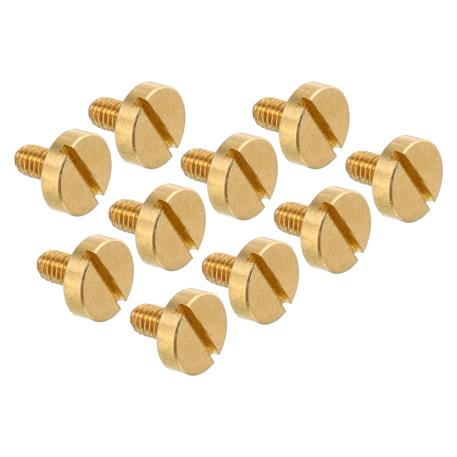 PATIKIL M4x10mm Knurled Thumb Screws