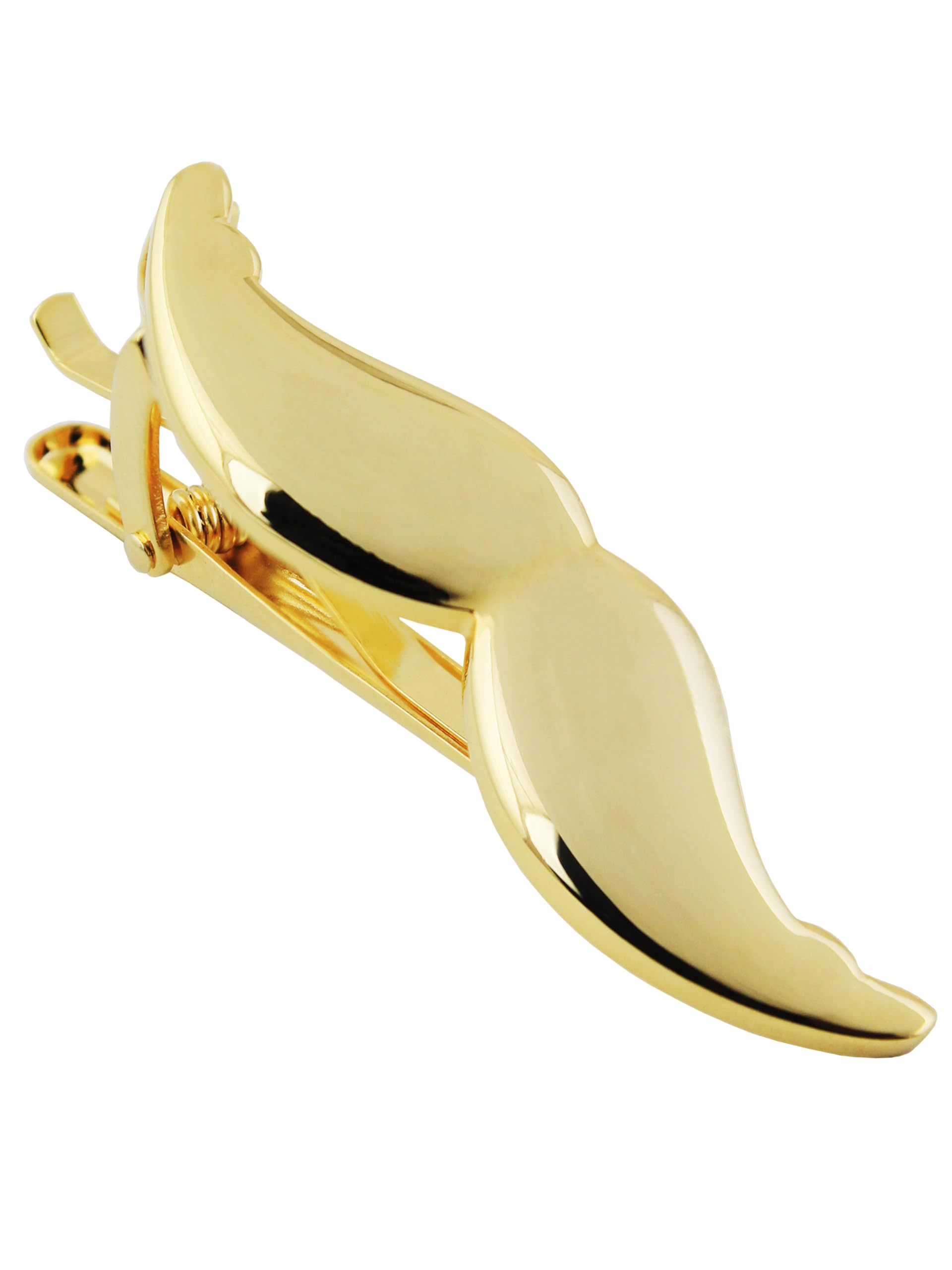 The Gold Manly Moustache Tie Pin for Men-image-49