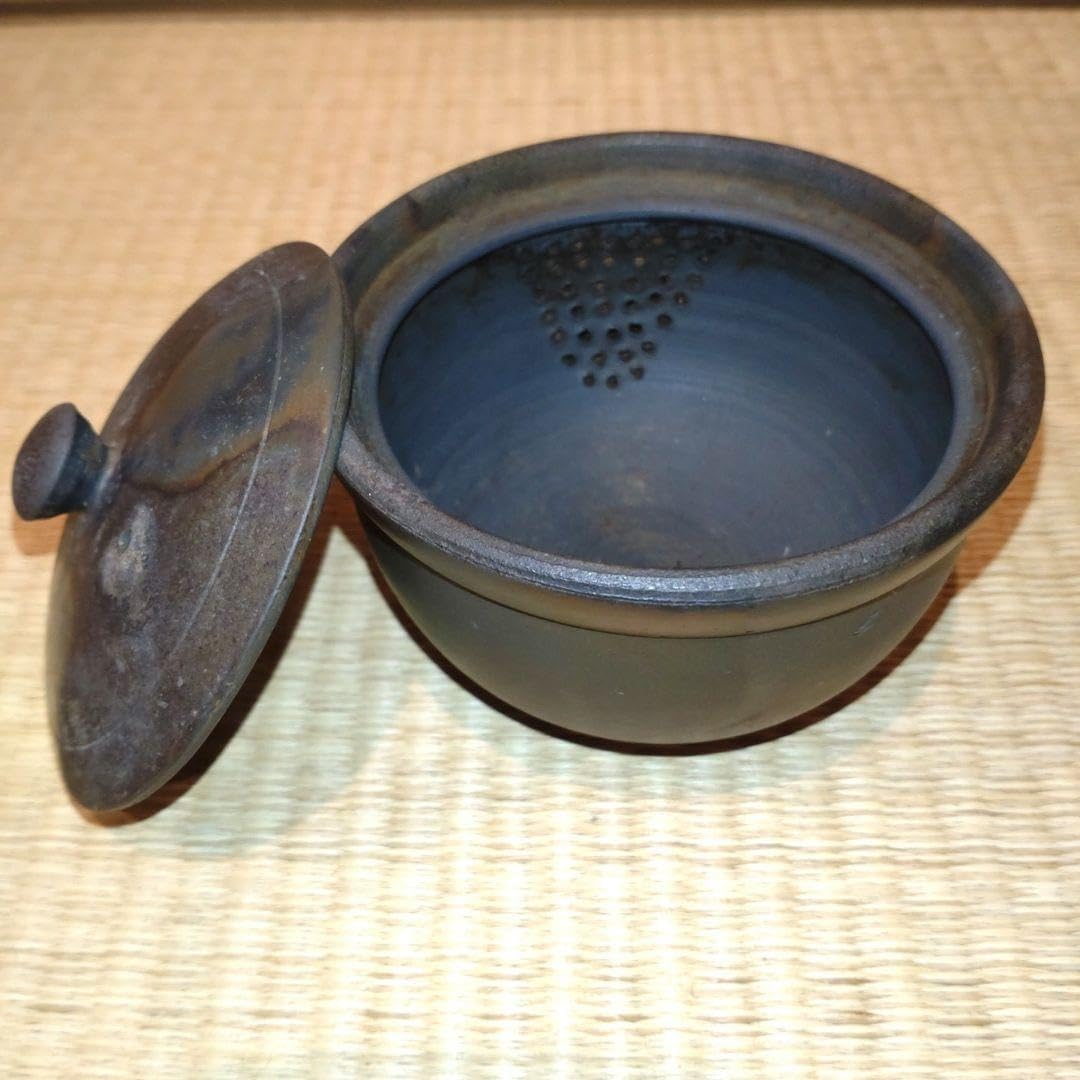 煎茶道具 備前焼 備前陶苑 般若心経刻 宝瓶 Y R7385