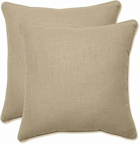 Vista 305 de Pillow Perfect - Cojín cuadrado para asiento de esquina para exteriores o interiores, color cobalto