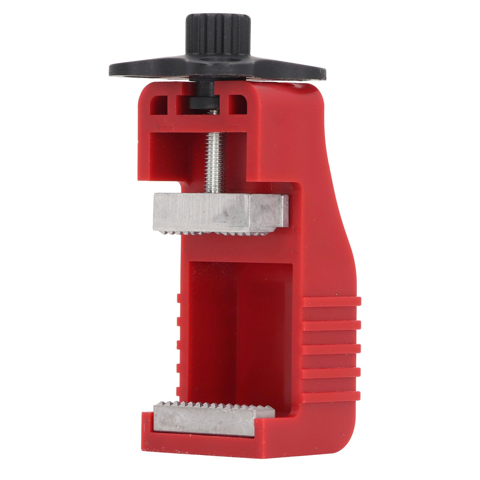Circuit Breaker Lockout Device, Easy Installation Tight Prevent Trip Effective with Adjustable Clamp on Lockout Tagout Device for Button Type Motor Switch