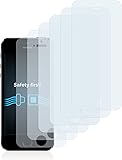 Savvies Protector de Pantalla para iPhone 5 / 5S / 5C / SE [6 Unidades] - Transparente
