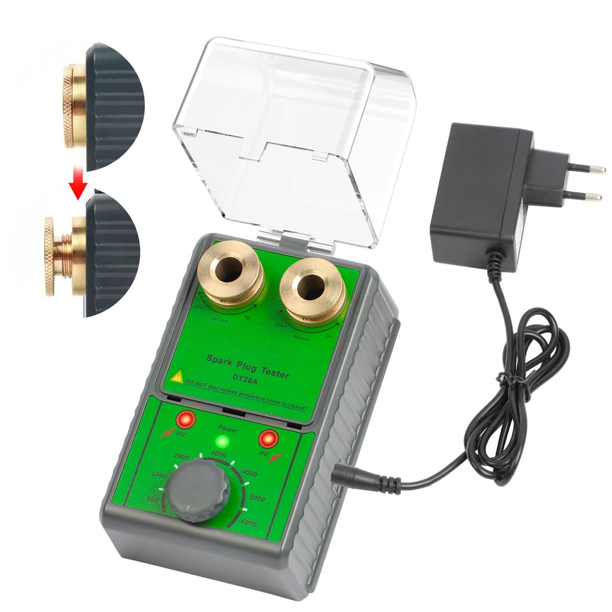 Small Engine Tools In-Line Spark Plug Tester - 6-12V Ignition Diagnostic Tool Spark Plug Tester And Coil Tester - Foto 9