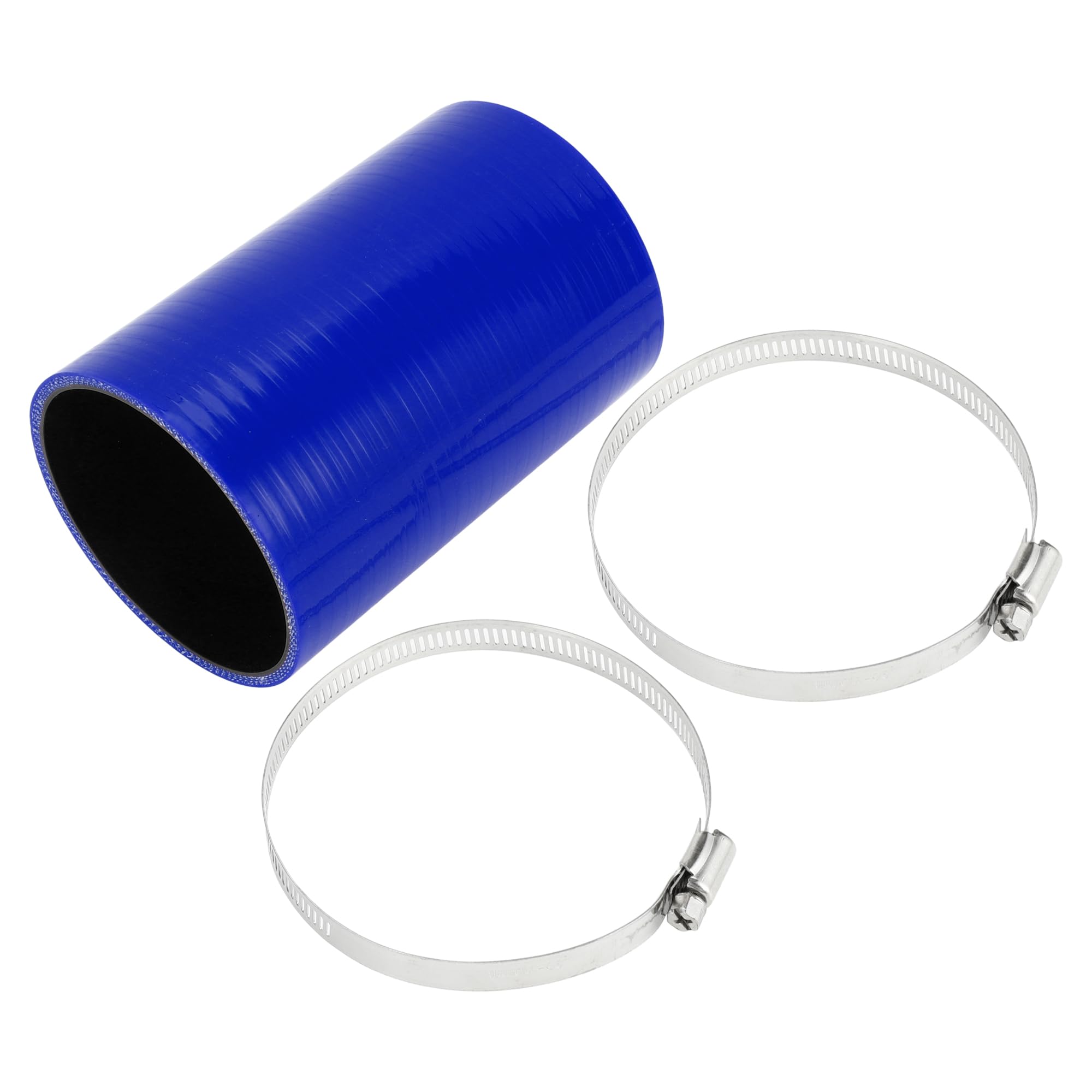 A ABSOPRO Tuyau Silicone Bleu 90° 45-51mm ID - Raccord Refroidissement Voiture Avec Colliers