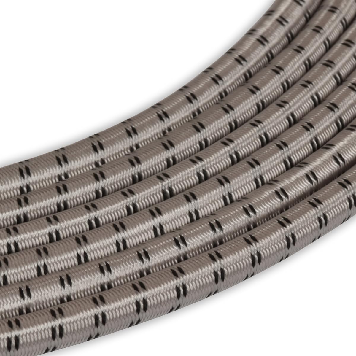 Treccia Elastica Grigio Perla 8mm - 5 Metri - Polipropilene Resistente Ai Raggi UV - Foto 4