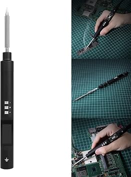 Digital Display Intelligent Soldering Iron Pen for PINE64, Aluminum Alloy, Auto sleep Function