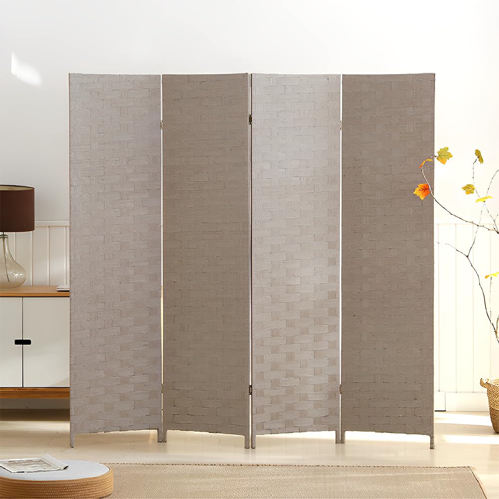 Amazon｜Cuwocnt パーテーション 和風 衝立て 高さ148cm 4連