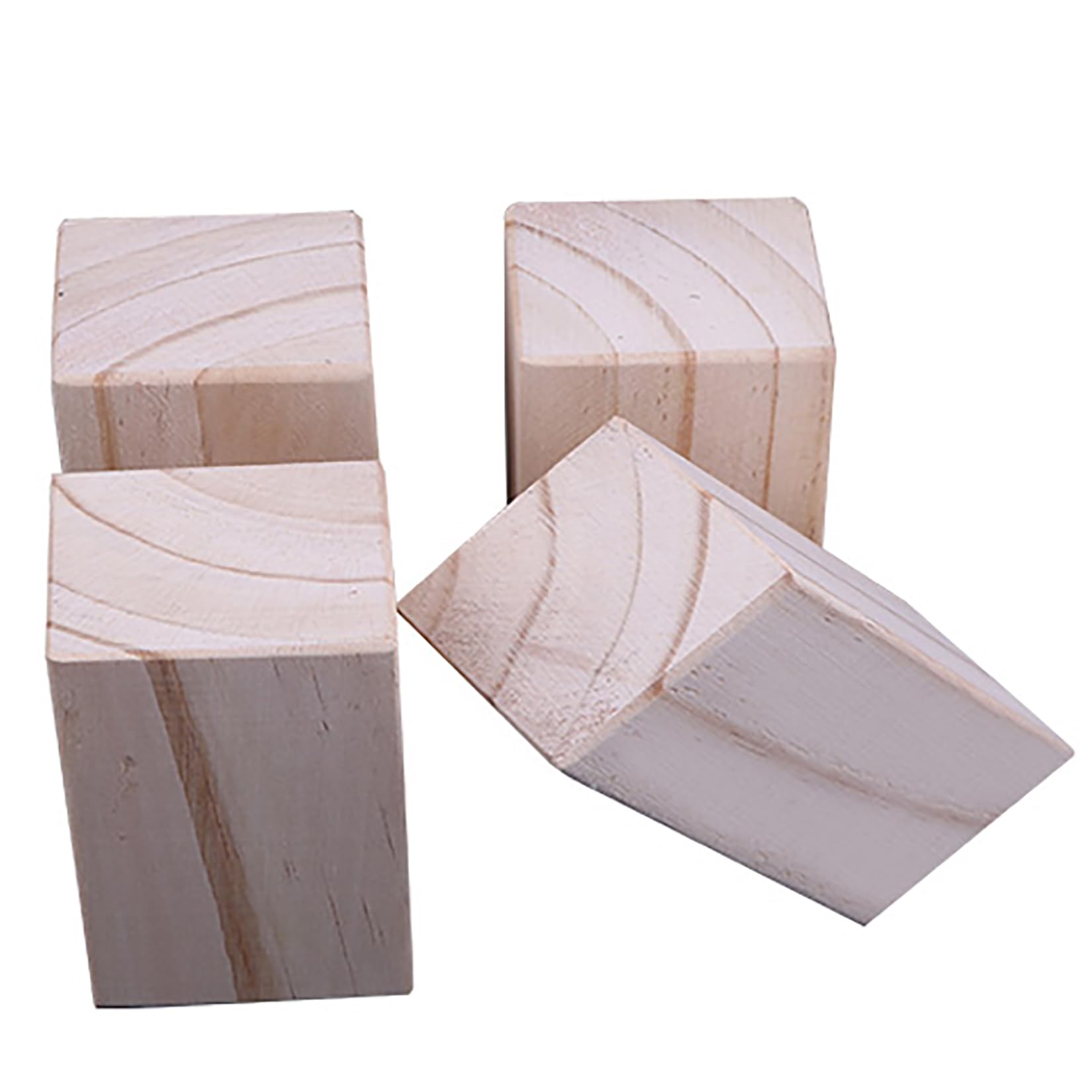 4 Stück Möbel Risers Quadrat Möbelerhöhung Tischerhöher Betterhöher Elefantenfuß Sockelfuss Sofaheber Stuhlerhöher,Erhöhungen für Möbelfüße, für Tisch, Stuhl, Sofa