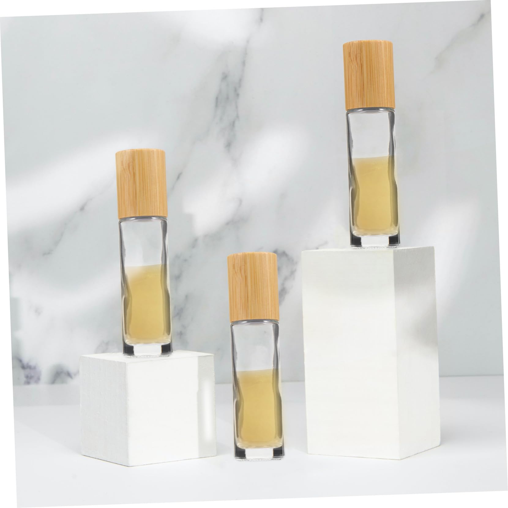 Bottiglie Roll-on in Vetro da 10ml, 12 Pezzi, per Oli Essenziali | Riutilizzabili e Facili da Pulire, Chiusura Ben Sigillata, Formato Compatto per Profumi Piccoli e Flaconcini da Viaggio