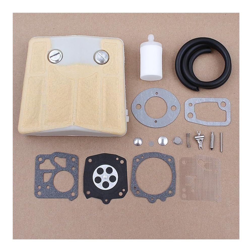 Réparer prise d'air tronçonneuse 281 avec kit diaphragme carburateur RK23HS