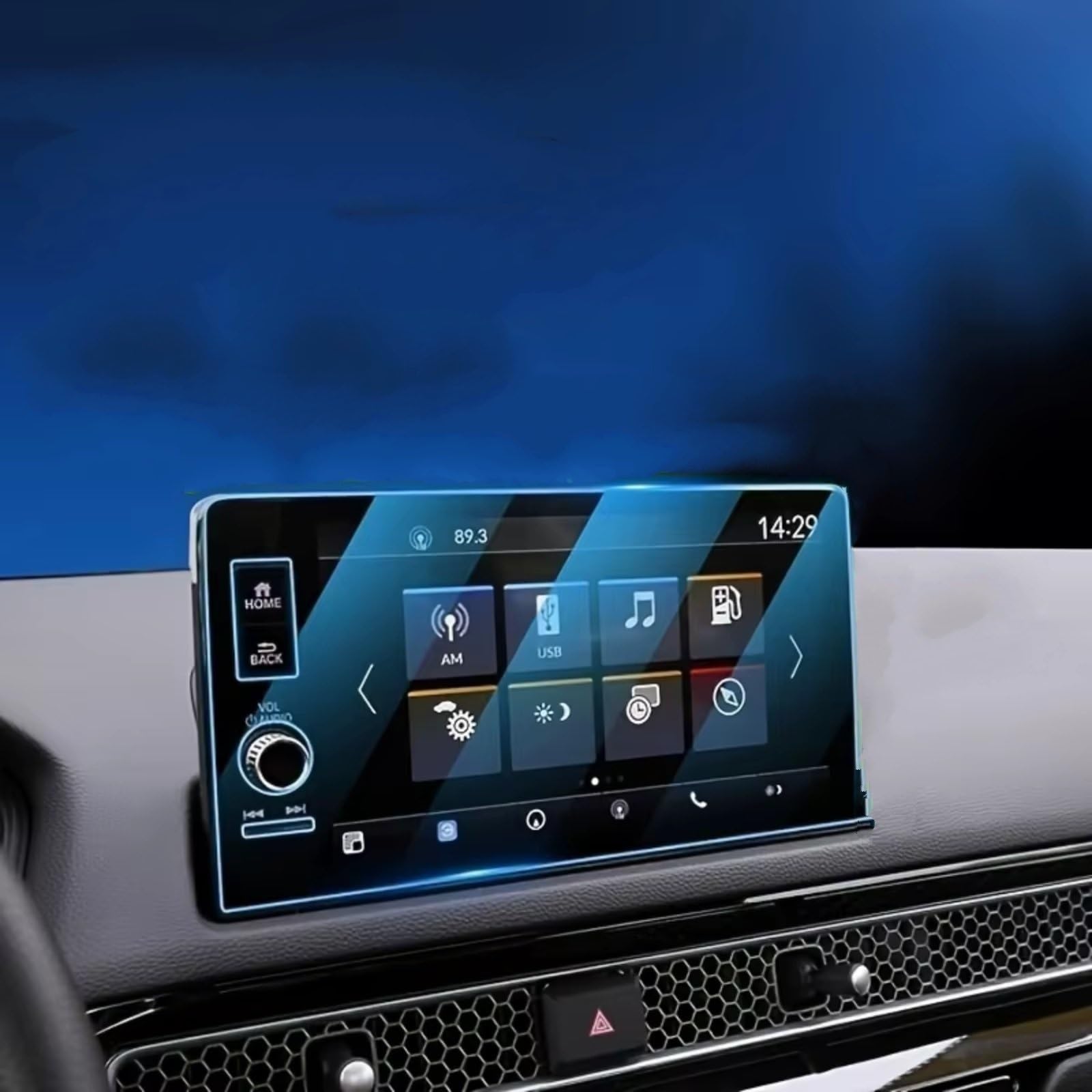 Compatibile Con Crv Per Ex-L Per Lo Sport 2023-2025 Pellicola Di Navigazione Per Auto GPS Per Auto Protezione Schermo Auto Display Copertura Pellicola per display centrale GPS