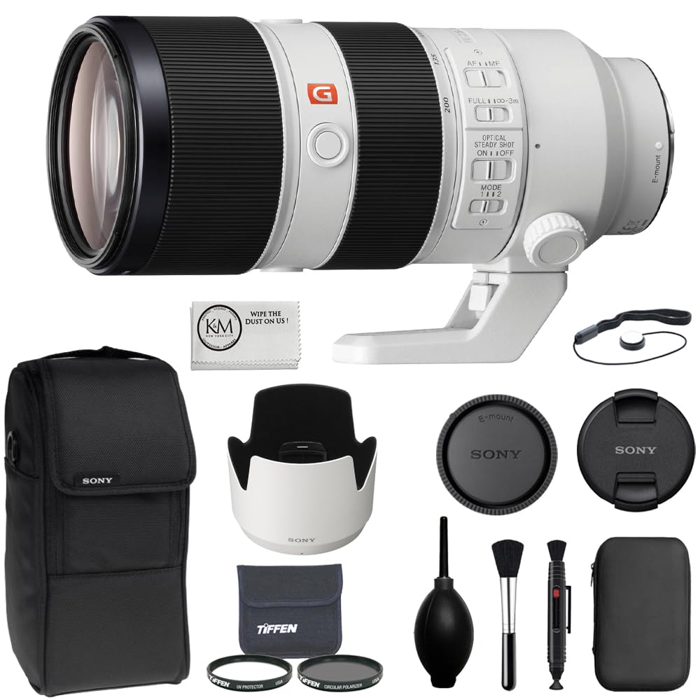 Sony FE 70-200mm F2.8 GM OSS Full-Frame Zoom Lens Bundle