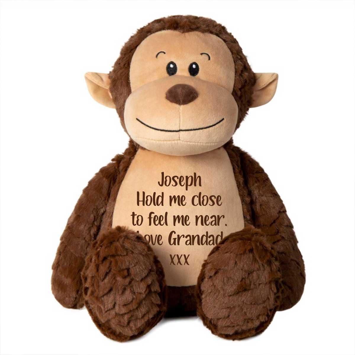 Souvenir Sentimental Ours En Peluche Poche LUOKIFUR - Cadeau Distance Avec Message D'amour Cadeau Sentimental Couple