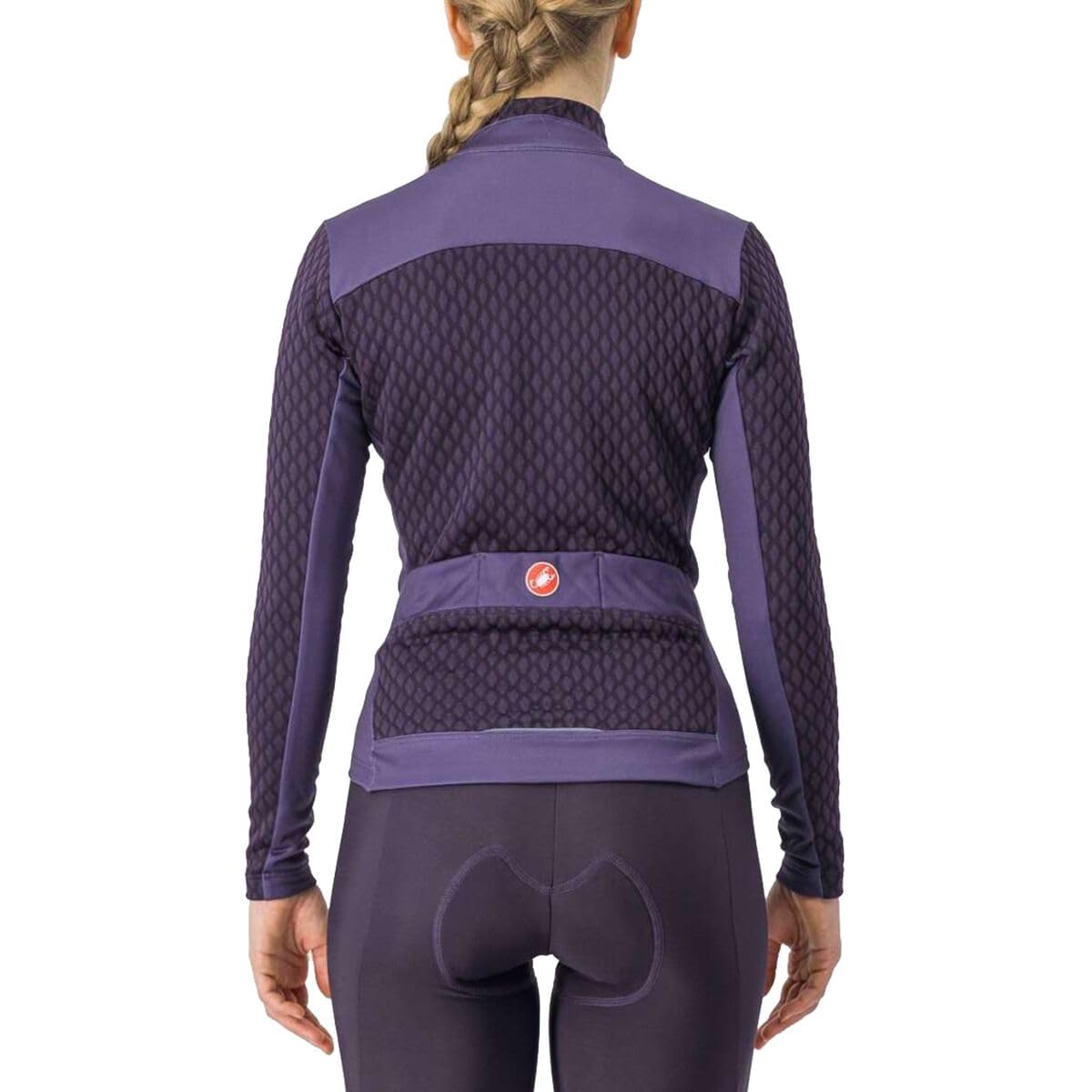 CASTELLI Sfida 2 Long-Sleeve Full-Zip Jersey - Women's Night Shade, M